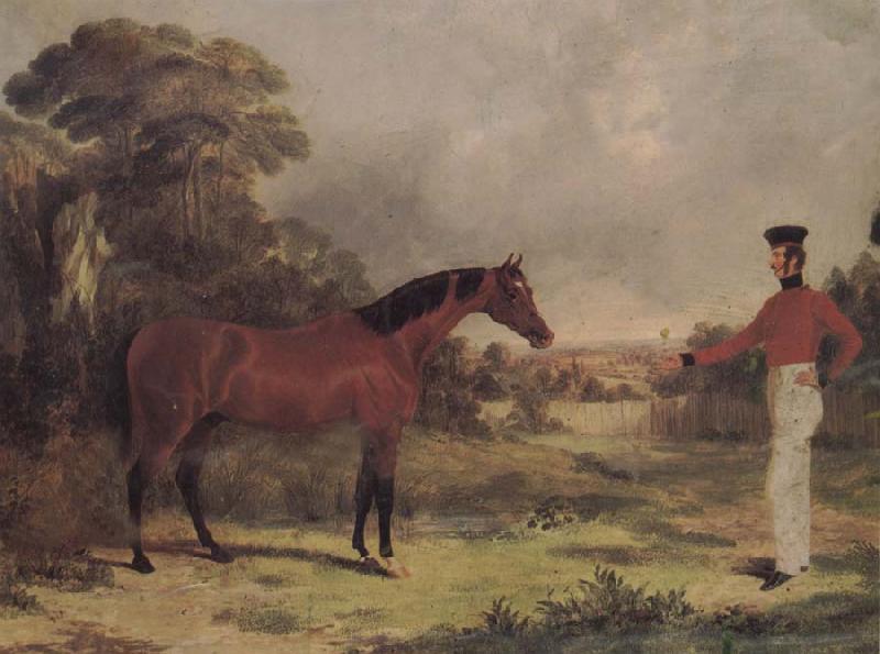 John Frederick Herring The Man and horse China oil painting art